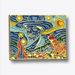 Gato Con Van Gogh
