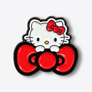 Hello kitty moño rojo